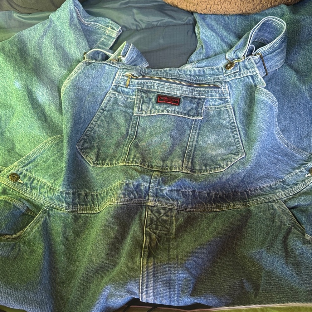 Brother Blue Denim Garment with Pocket Detail